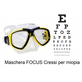 MASCHERA OTTICA FOCUS CRESSI